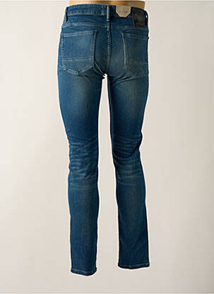 Jeans coupe slim fermeture boutonnée sur le devant taille normale bleu DSTREZZED homme