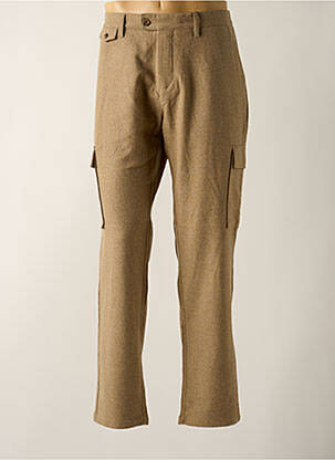 Pantalon cargo slim taille normale marron DSTREZZED homme