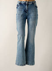 Jeans bootcut bleu 7 SEASONS pour femme seconde vue