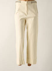 Pantalon 7/8 beige MEISÏE pour femme seconde vue