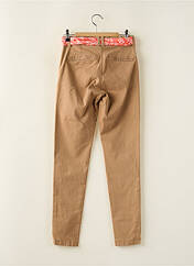 Pantalon chino beige DELAHAYE pour femme seconde vue