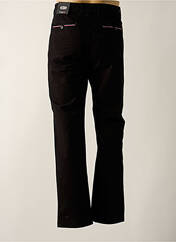 Pantalon chino noir DELAHAYE pour homme seconde vue