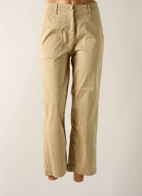 Pantalon 7/8 beige MAYJUNE pour femme