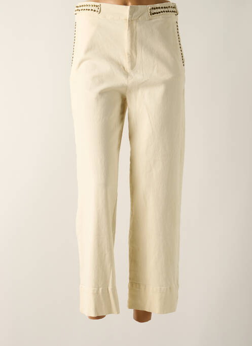 Pantalon 7/8 beige MEISÏE pour femme