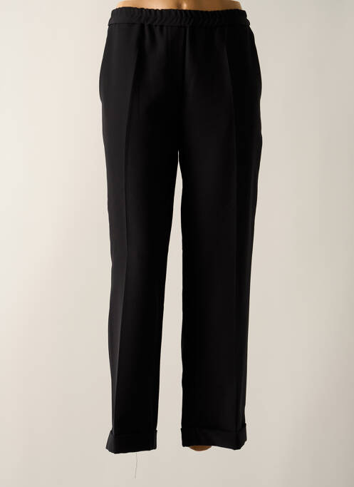 Pantalon droit noir EMA BLUE'S pour femme