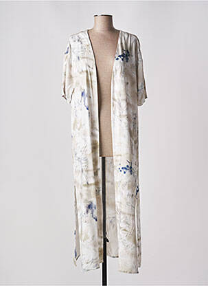 Veste kimono coupe fluide beige MUS & BOMBON femme