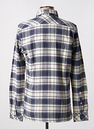 Chemise manches longues manches longues bleu DSTREZZED homme