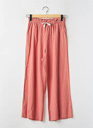 Pantalon 7/8 taille haute taille haute rose MUS & BOMBON femme