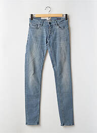 Jeans coupe slim fermeture boutonnée sur le devant taille normale bleu DSTREZZED homme