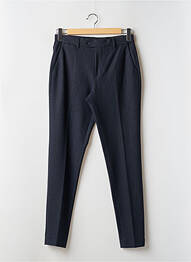 Pantalon slim stretch taille normale bleu DELAHAYE homme