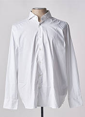 Chemise manches longues blanc DSTREZZED pour homme seconde vue