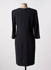 Robe mi-longue noir COTTONADE pour femme seconde vue