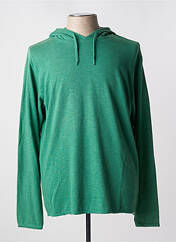 Sweat-shirt à capuche vert DSTREZZED pour homme seconde vue