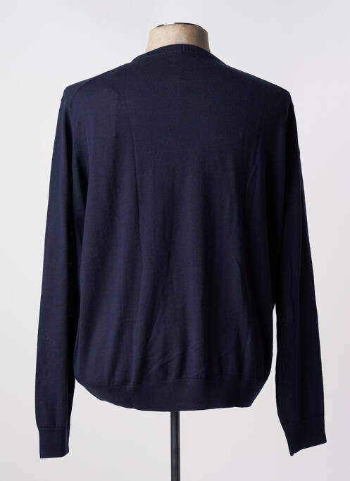 Pull col rond manches longues bleu DSTREZZED homme