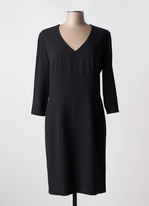 Robe mi-longue noir COTTONADE pour femme