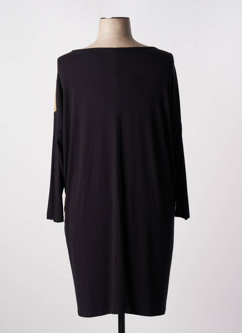 Robe mi-longue noir G!OZE femme