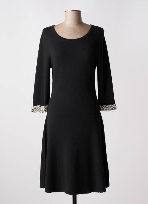 Robe pull noir PAUL BRIAL pour femme