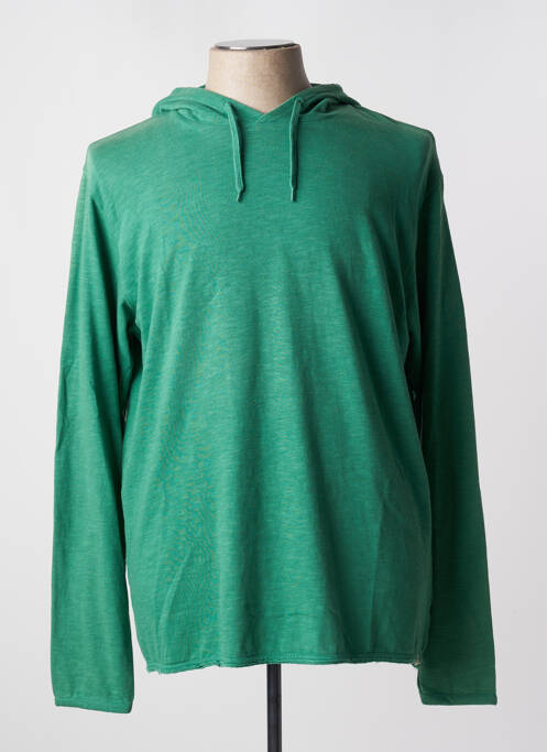 Sweat-shirt à capuche vert DSTREZZED pour homme