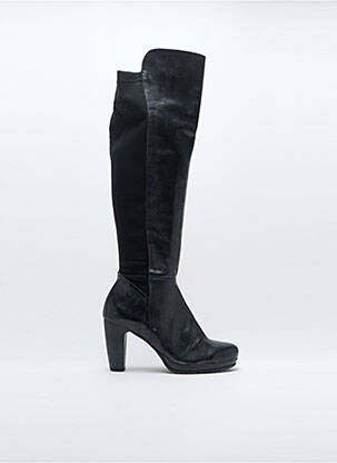 Bottes cubain talon de 7 à 9cm noir JOSE SAENZ femme
