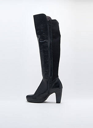 Bottes cubain talon de 7 à 9cm noir JOSE SAENZ femme