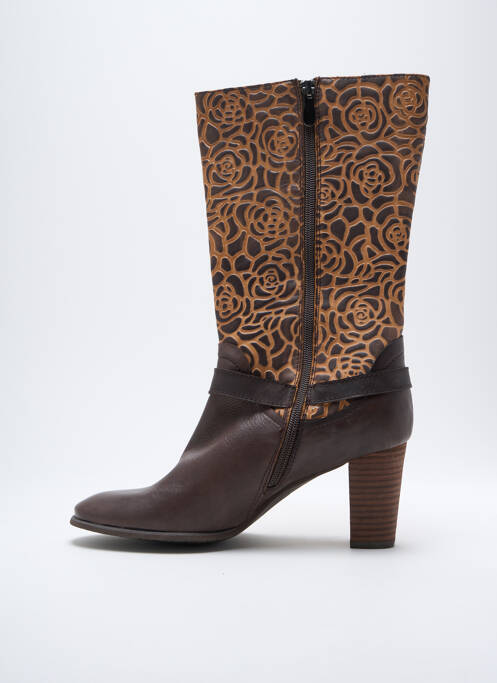Bottes marron LAURA VITA pour femme