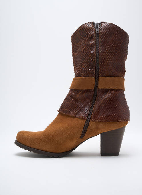 Bottines/Boots marron LIBRE COMME L'AIR pour femme