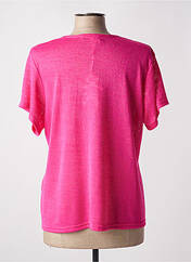 T-shirt rose FRANCK ANNA pour femme seconde vue