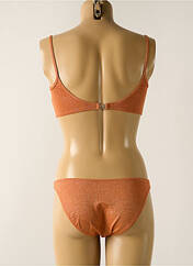 Maillot de bain 2 pièces orange JENNA DE ROSNAY pour femme seconde vue