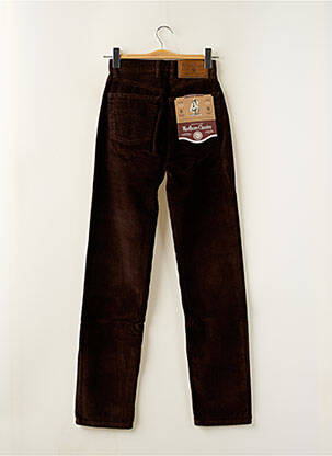 Pantalon slim taille haute taille haute marron MARLBORO CLASSICS femme