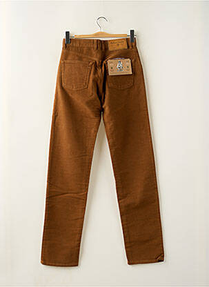 Pantalon slim stretch taille haute marron MARLBORO CLASSICS homme