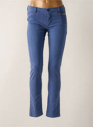 Pantalon slim taille basse taille basse bleu TRUSSARDI JEANS femme