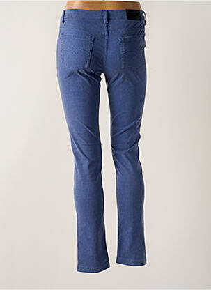 Pantalon slim taille basse taille basse bleu TRUSSARDI JEANS femme