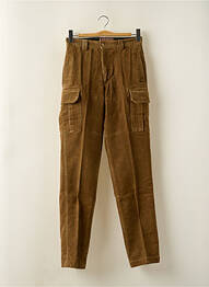 Pantalon cargo slim taille haute marron MARLBORO CLASSICS homme