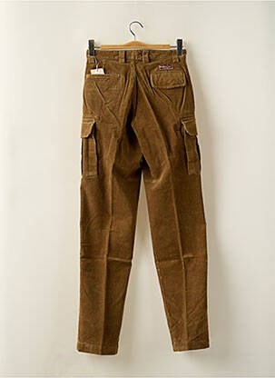 Pantalon cargo stretch taille haute marron MARLBORO CLASSICS homme