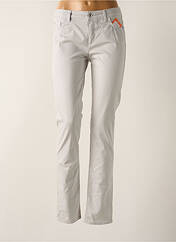 Jeans coupe slim gris TRUSSARDI JEANS pour femme seconde vue