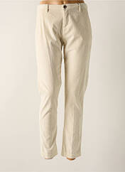 Pantalon chino beige MAY&JUNE pour femme seconde vue