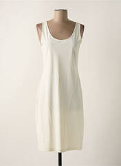 Robe mi-longue beige INDIES pour femme seconde vue