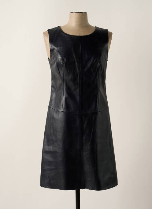 Robe courte sans manche sans manche bleu AKHESA femme