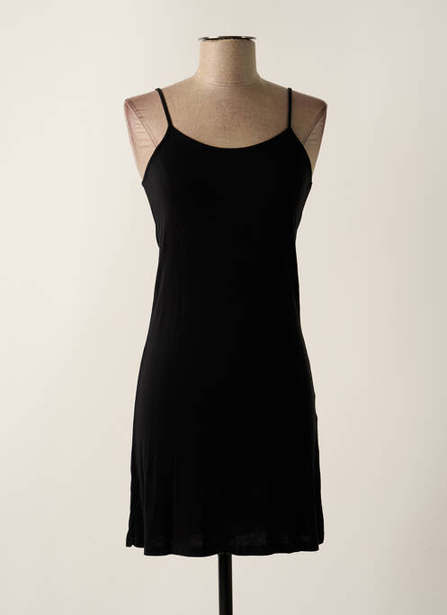 Jupon /Fond de robe noir LA FEE MARABOUTEE pour femme