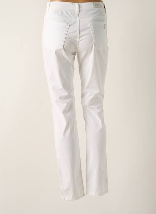 Pantalon slim blanc TRUSSARDI JEANS pour femme