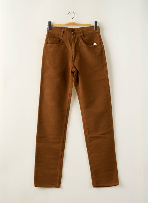 Pantalon slim marron MARLBORO CLASSICS pour homme