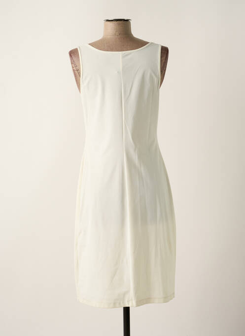 Robe mi-longue beige INDIES pour femme