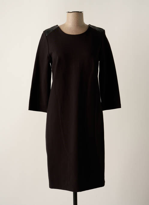 Robe mi-longue noir C'EST BEAU LA VIE pour femme