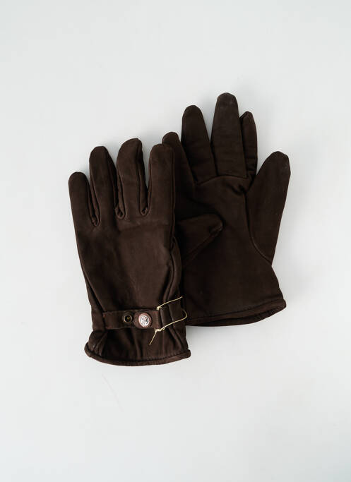 Gants marron MARLBORO CLASSICS pour homme