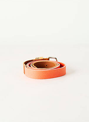 Ceinture effet matière satinée rose DES PETITS HAUTS femme