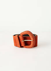 Ceinture orange SIGNE NATURE pour femme seconde vue