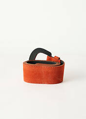 Ceinture orange SIGNE NATURE pour femme seconde vue