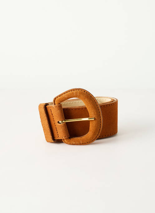 Ceinture marron SIGNE NATURE pour femme