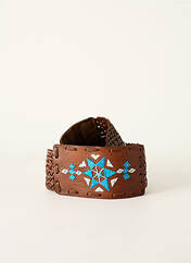 Ceinture marron ETHNOCHIC pour femme seconde vue