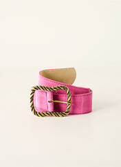 Ceinture rose SIGNE NATURE pour femme seconde vue